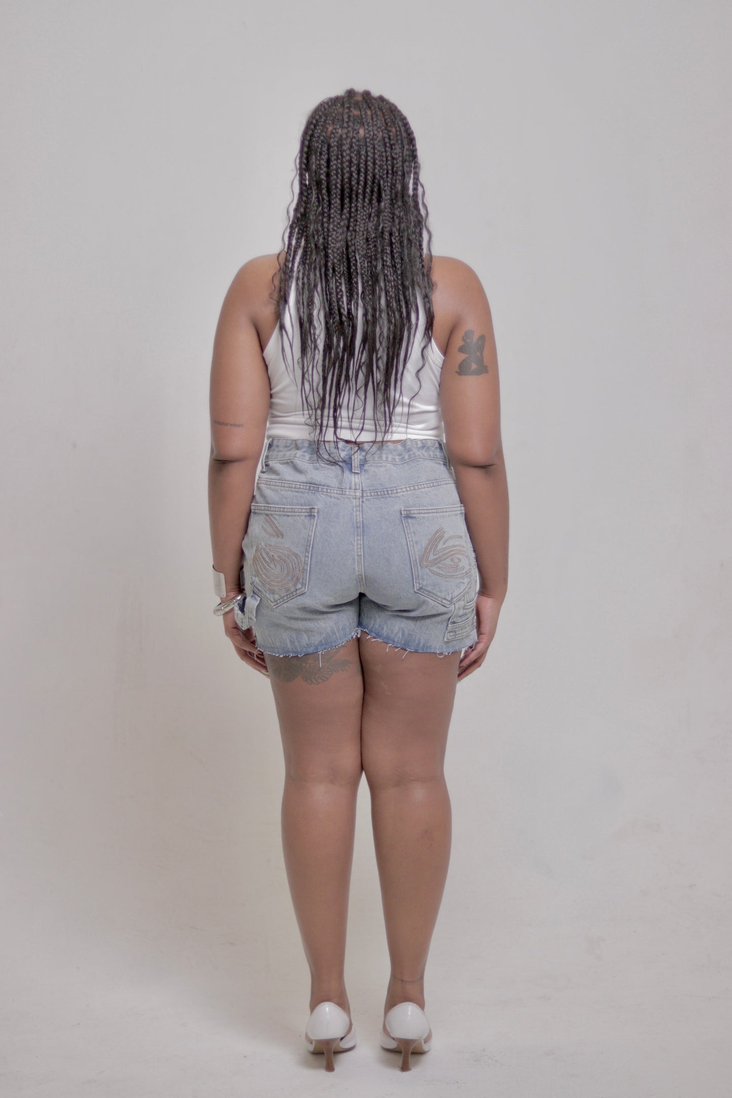 "Staple" Denim Shorts